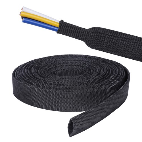 Heat shrink braided sleeve - heat,