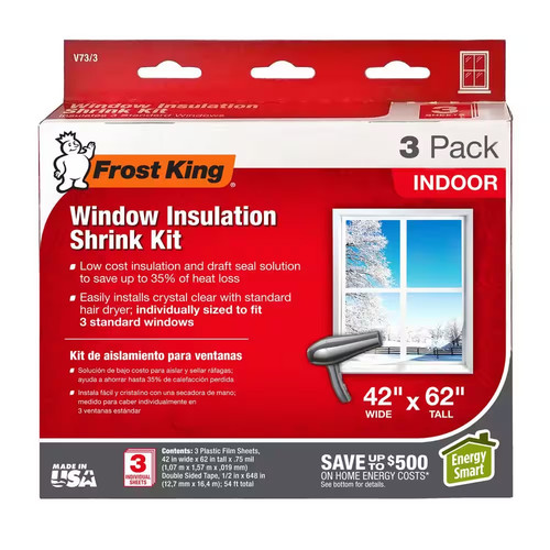 Clear window insulation film - window,