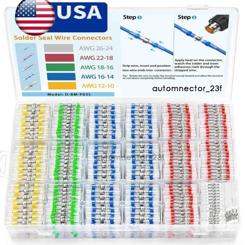 500 160pcs waterproof solder - 500/160pcs,